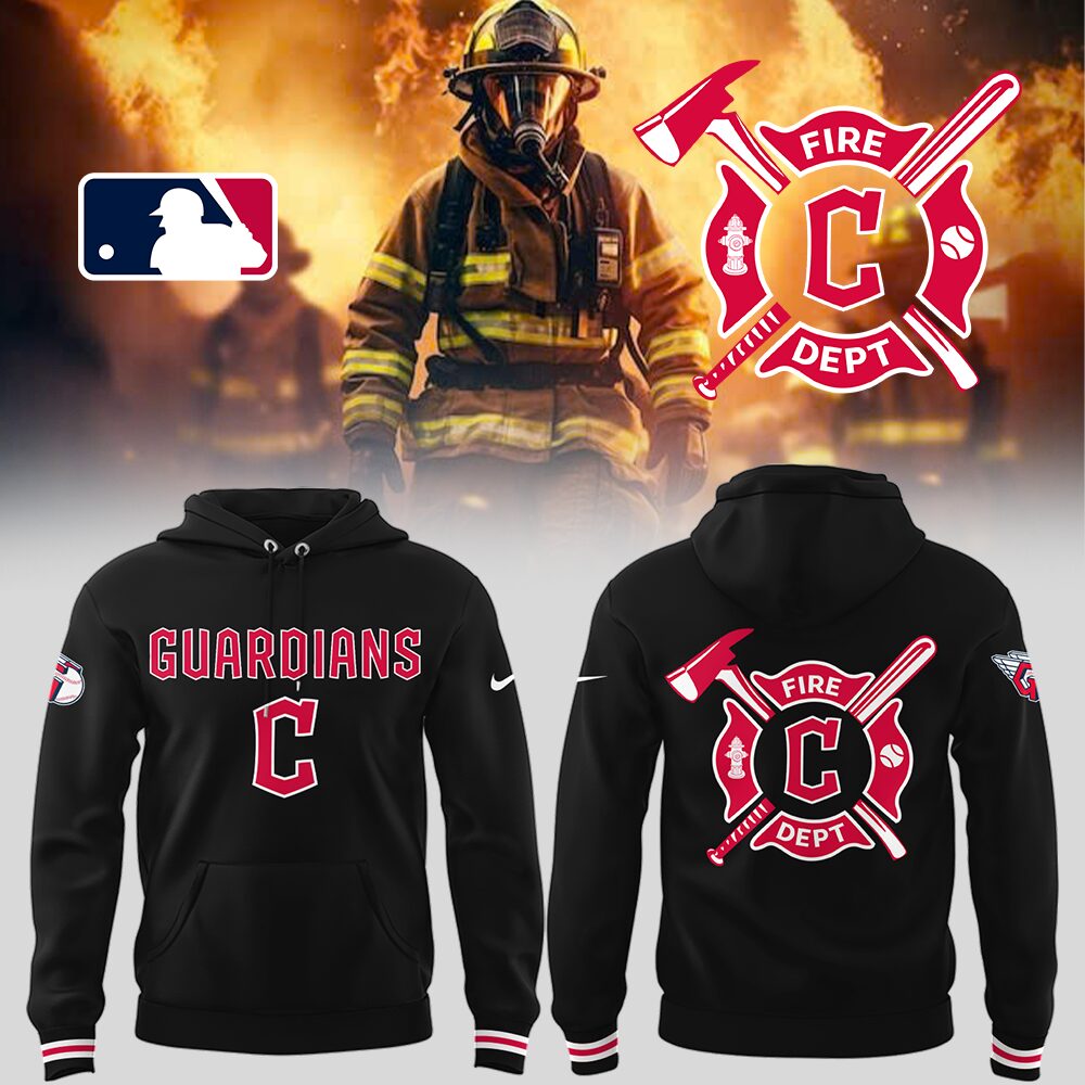 Guardians x Firefighter Appreciation Night Hoodie Gift For Baseball Lover