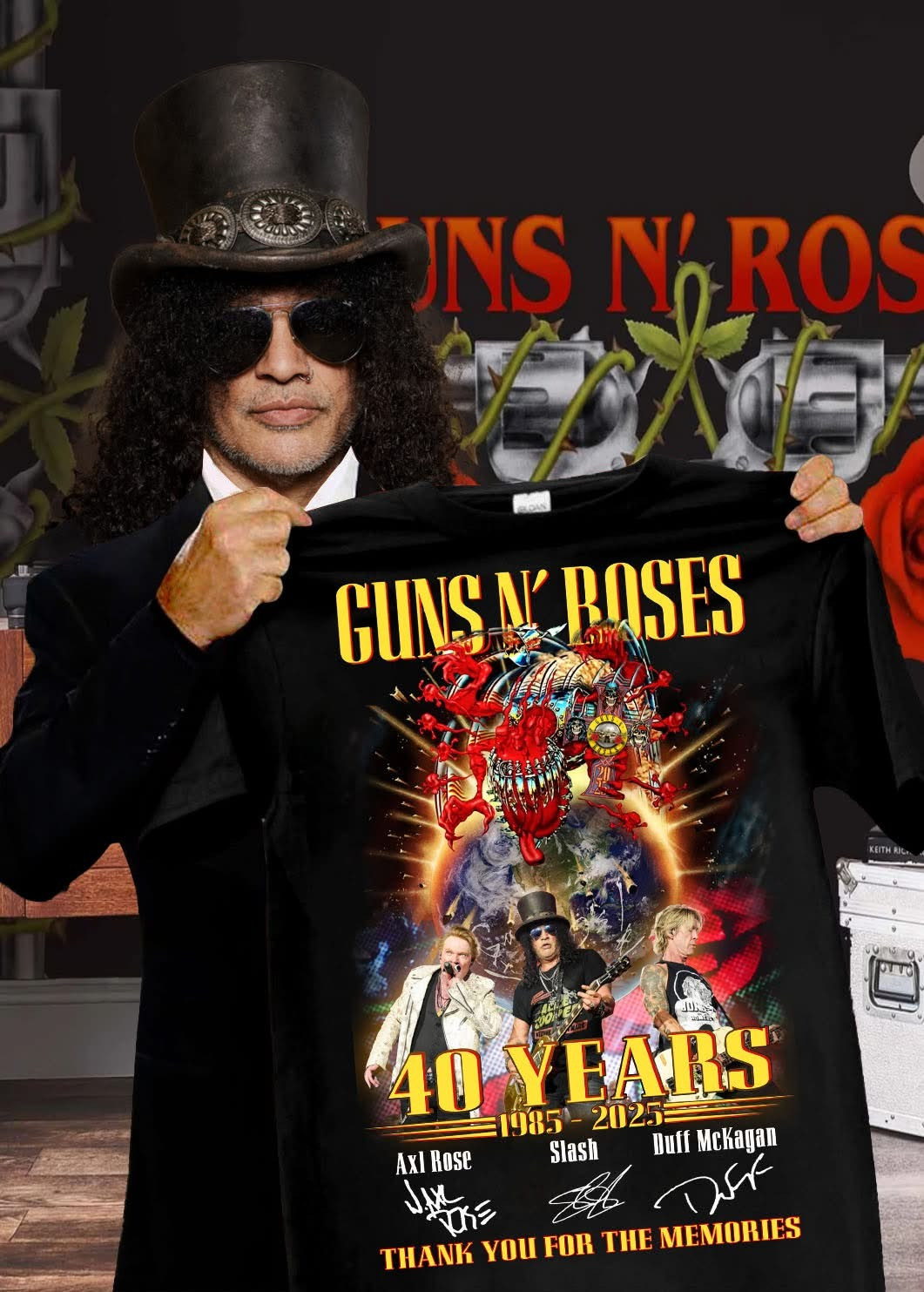 Guns N' Roses T-Shirt Oregontrailrvpk Shirt