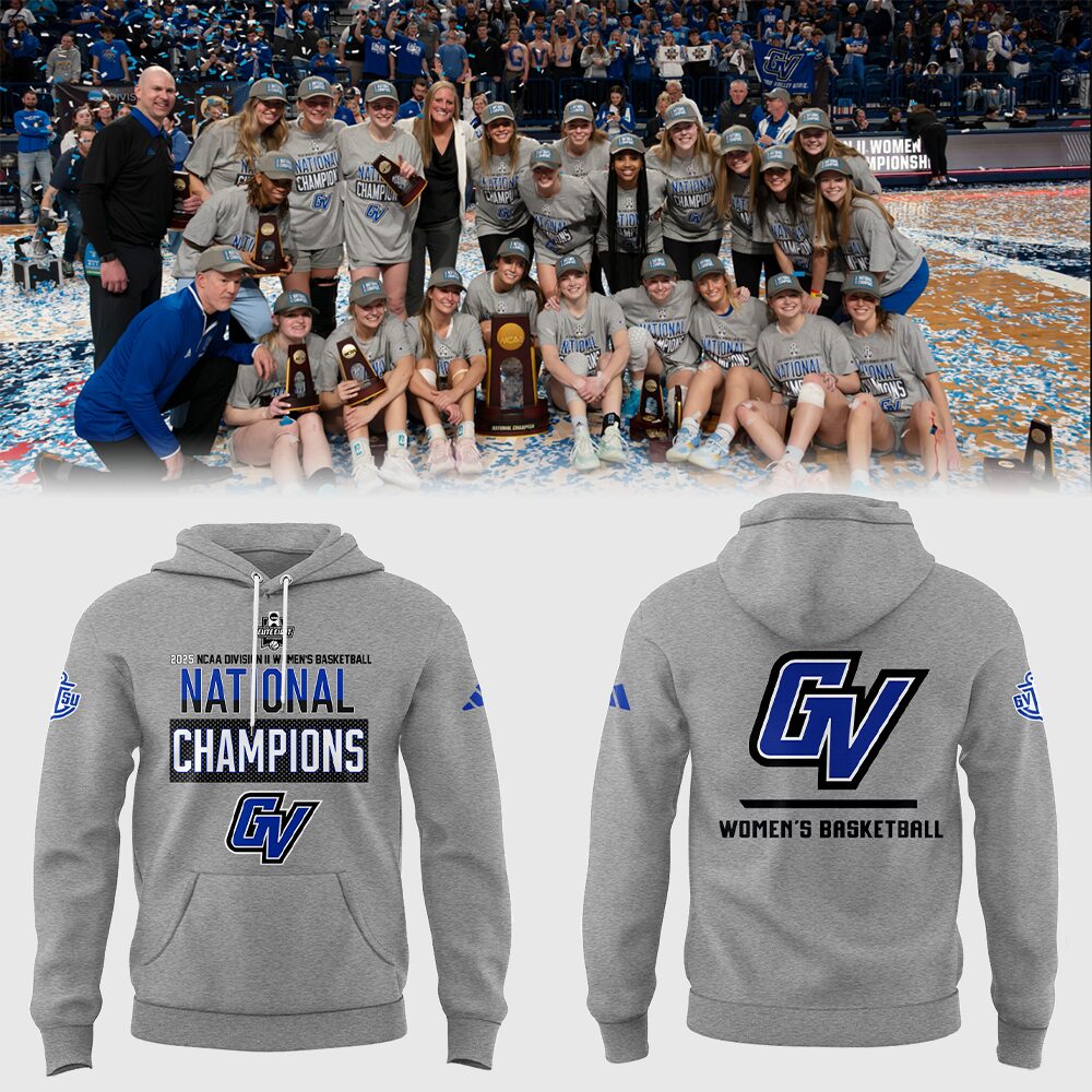 GVSU Women's Basketball x National Champions Hoodie Presents For Basketball Players