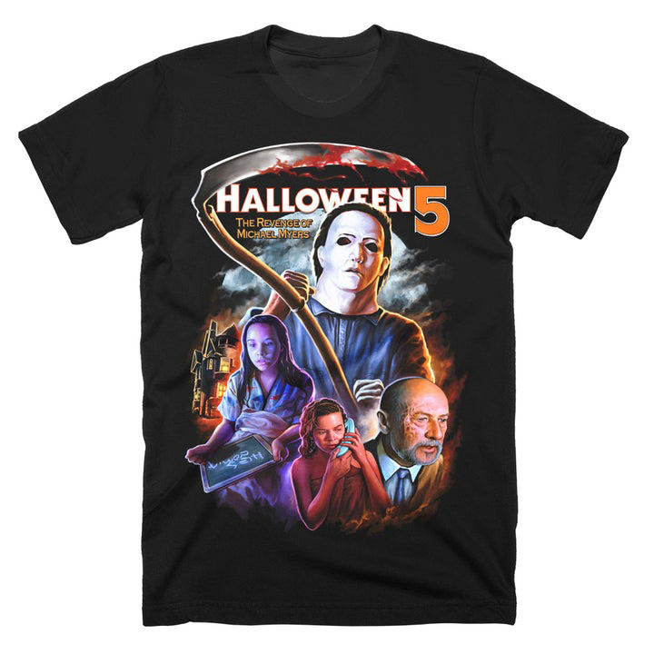 Halloween 5 Back With A Vengeance T-Shirt For Horror Film Lovers Oregontrailrvpk Shirt