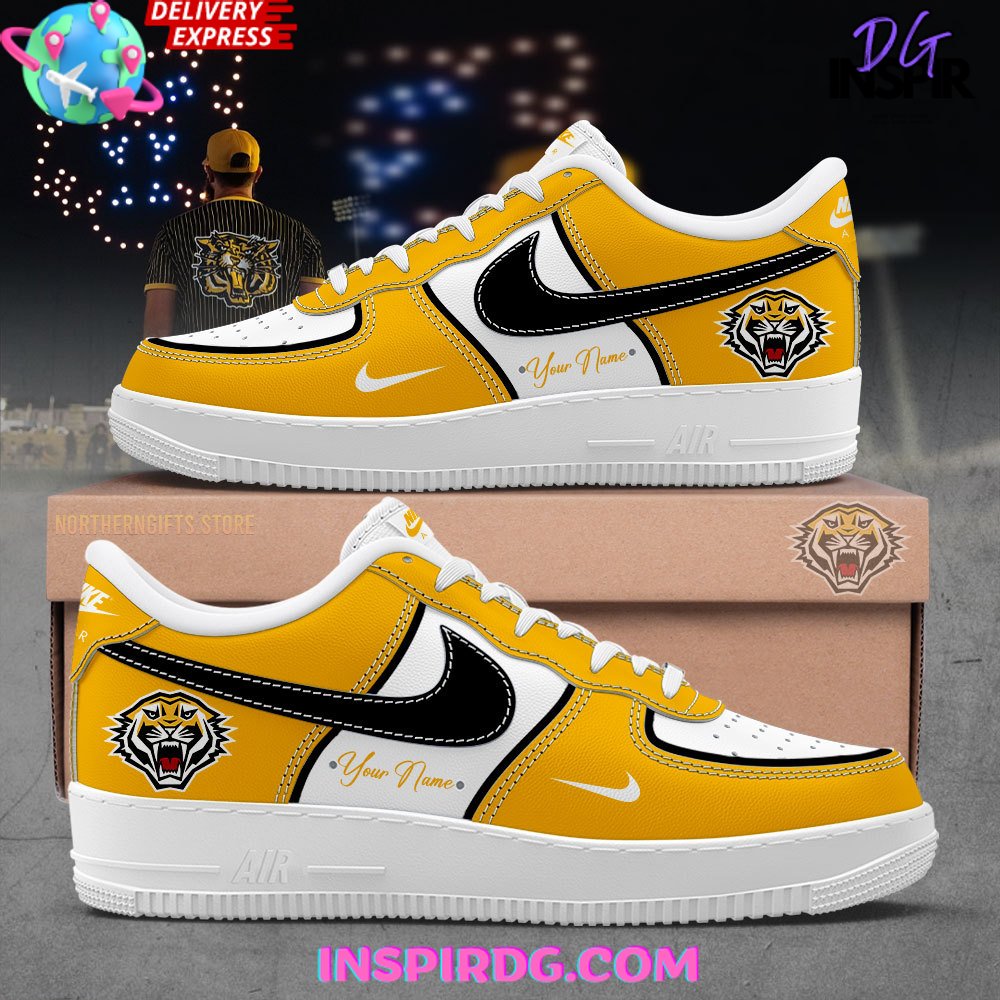 Hamilton Tiger-Cats Custom Air Force 1