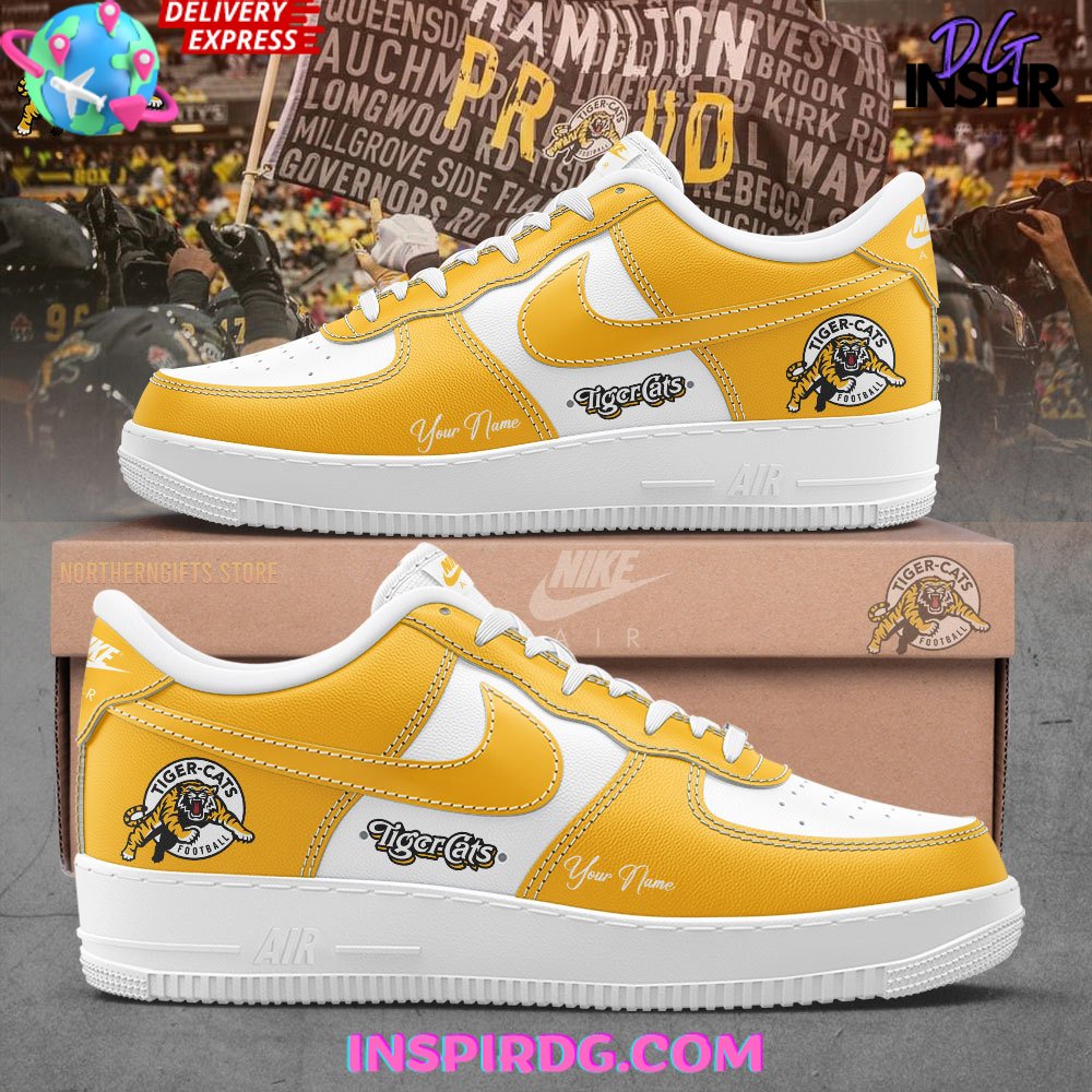 Hamilton Tiger-Cats Limited Edition Air Force 1
