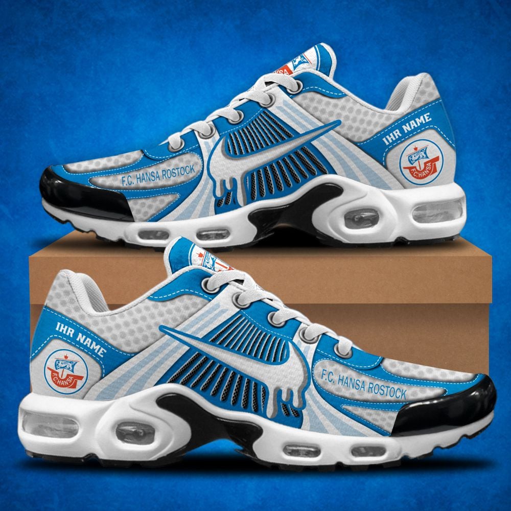 Hansa Rostock Air Max Plus Shoes Sneakers For Men And Women