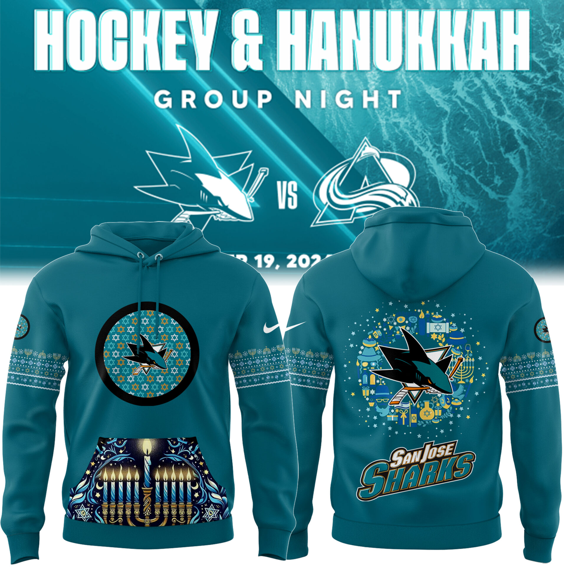 Happy Hanukkah Hoodie Unique