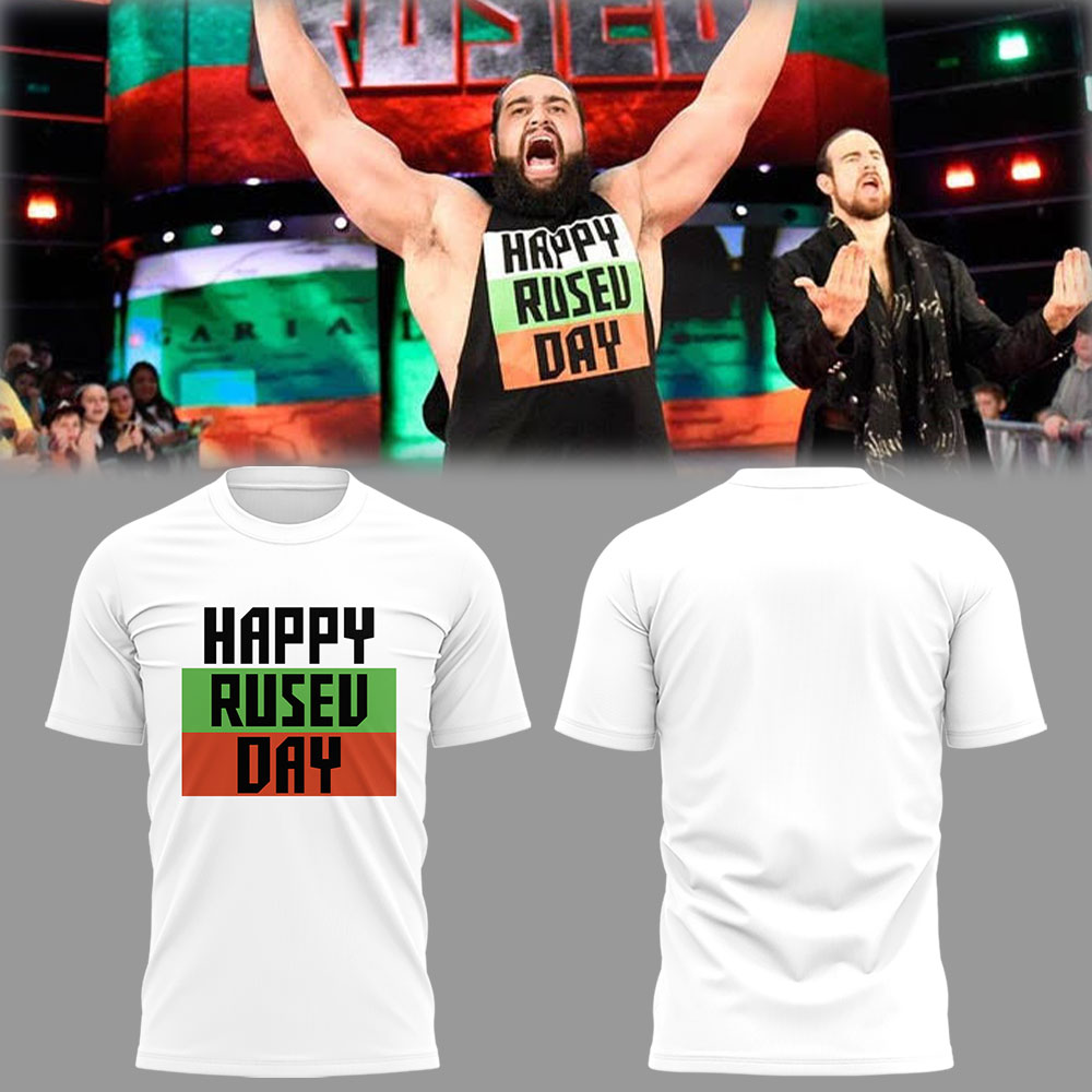 Happy Rusev Day T-Shirt Best Oregontrailrvpk Shirt