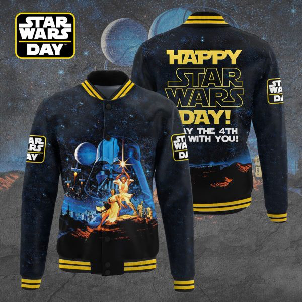 Happy Star Wars Day May The 4th Be With You Jacket Birthday Ideas For Boyfriend