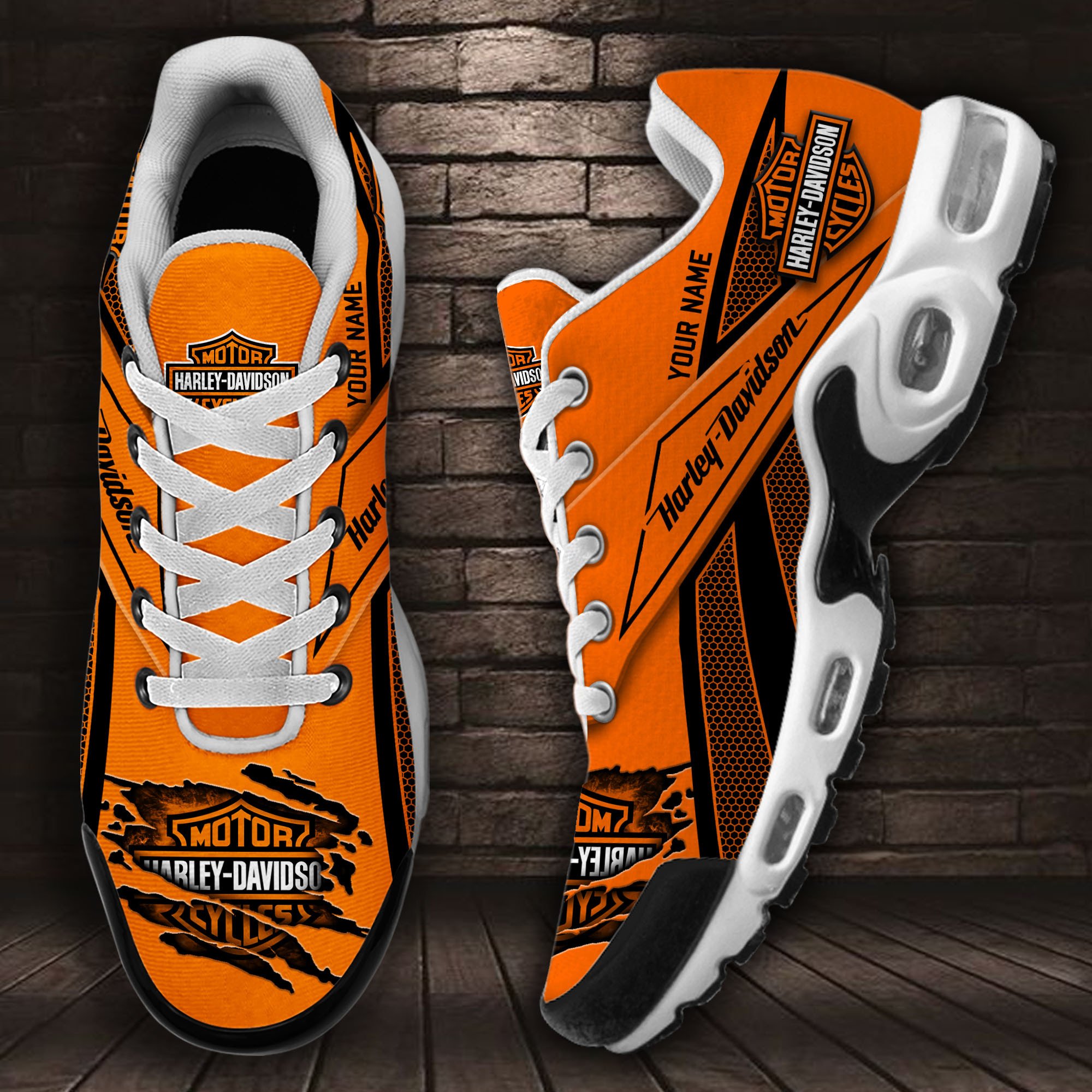 Harley-Davidson Air Max Plus Shoes Sneakers For Men And Women