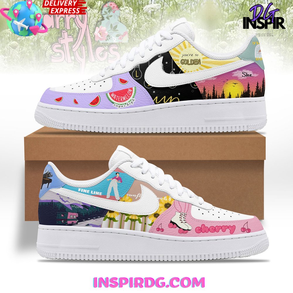 Harry Styles Love On Tour Limited Edition Air Force 1