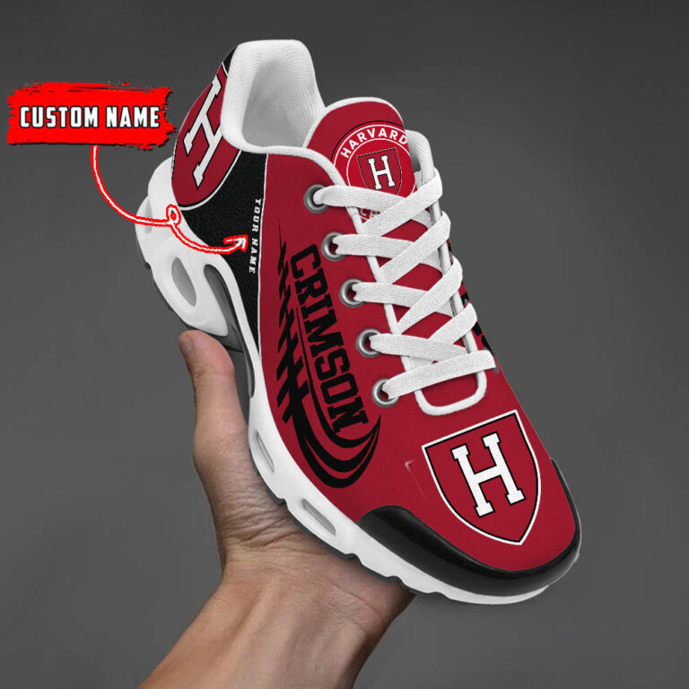 Harvard Crimson Air Max Plus Shoes Sneakers For Men And Women