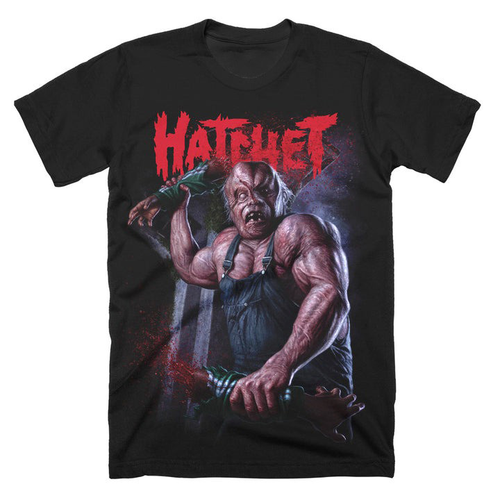 Hatchet Terror Goes Old School T-Shirt Oregontrailrvpk Shirt