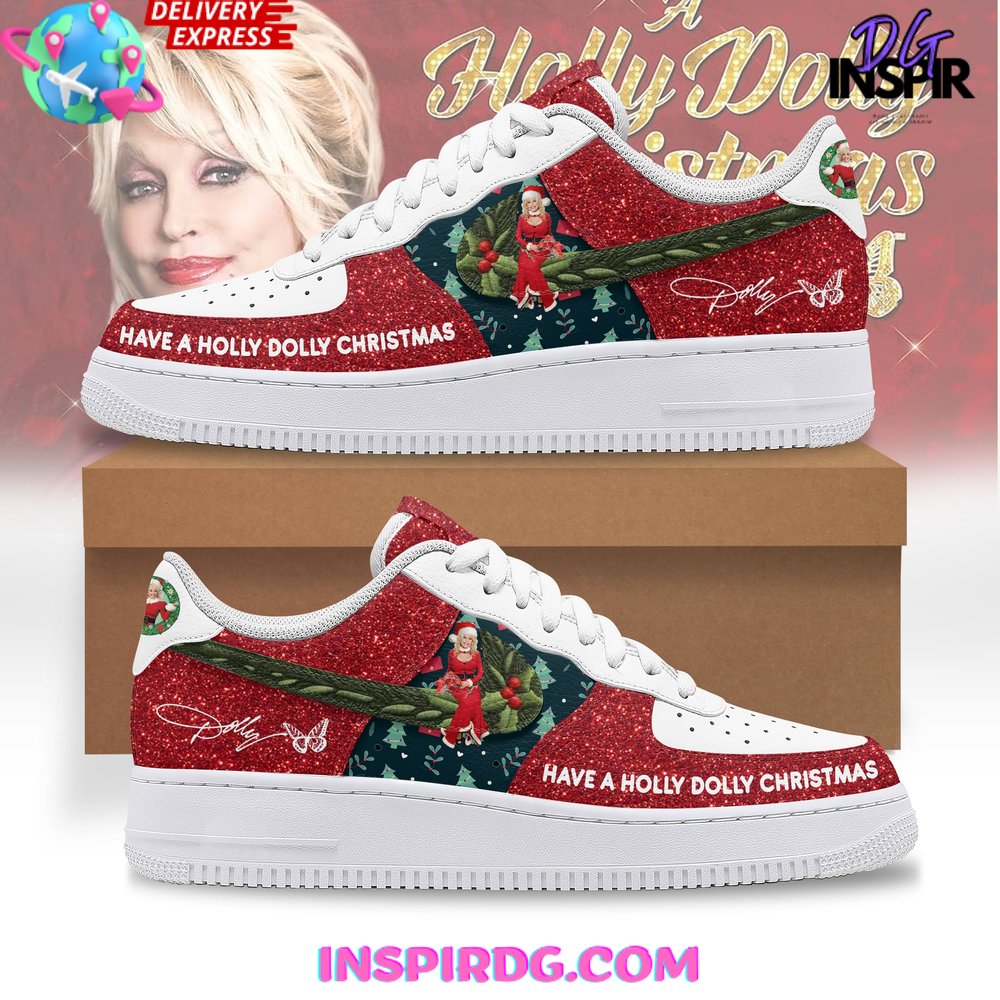 Have A Holly Dolly Christmas 2024 Air Force 1