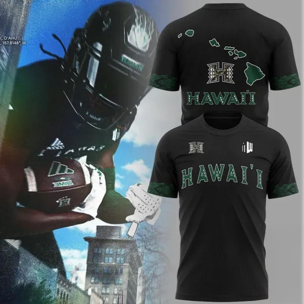 Hawaii Rainbow Warriors Football For Military Night Limited Edition Shirt Oregontrailrvpk Shirt