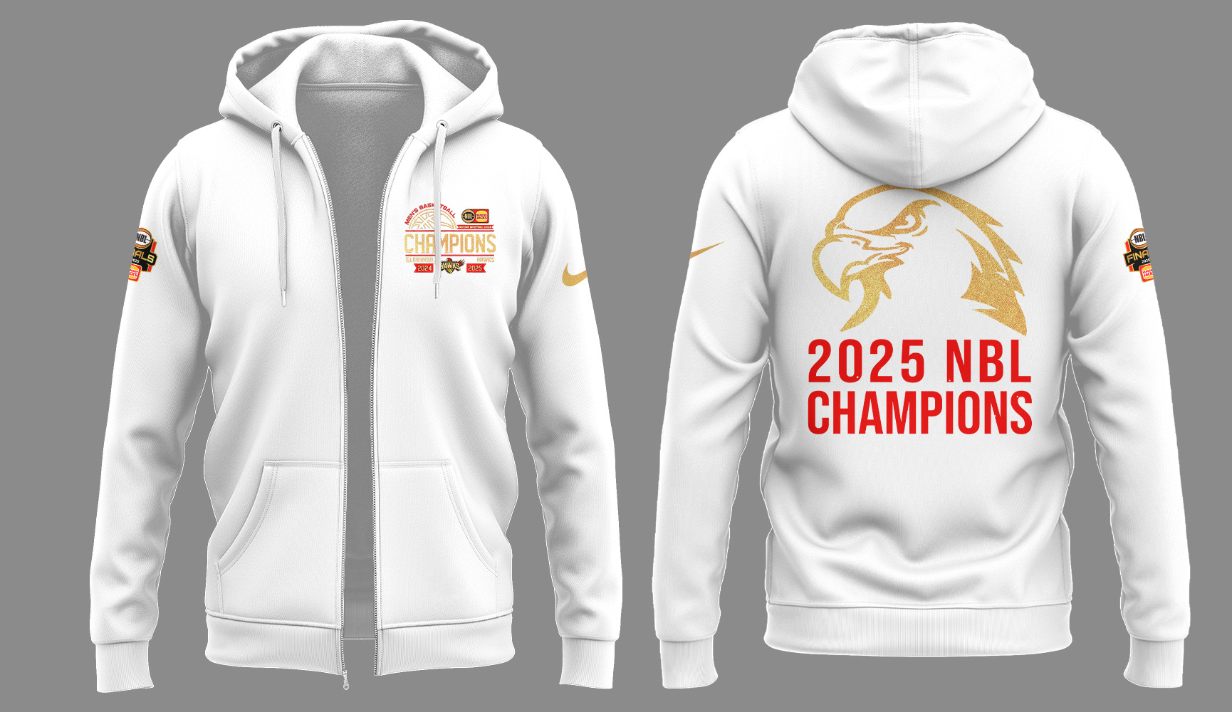 Hawks Basketball National Champions 2025 ZipHoodie Top Gifts For Basketball Players