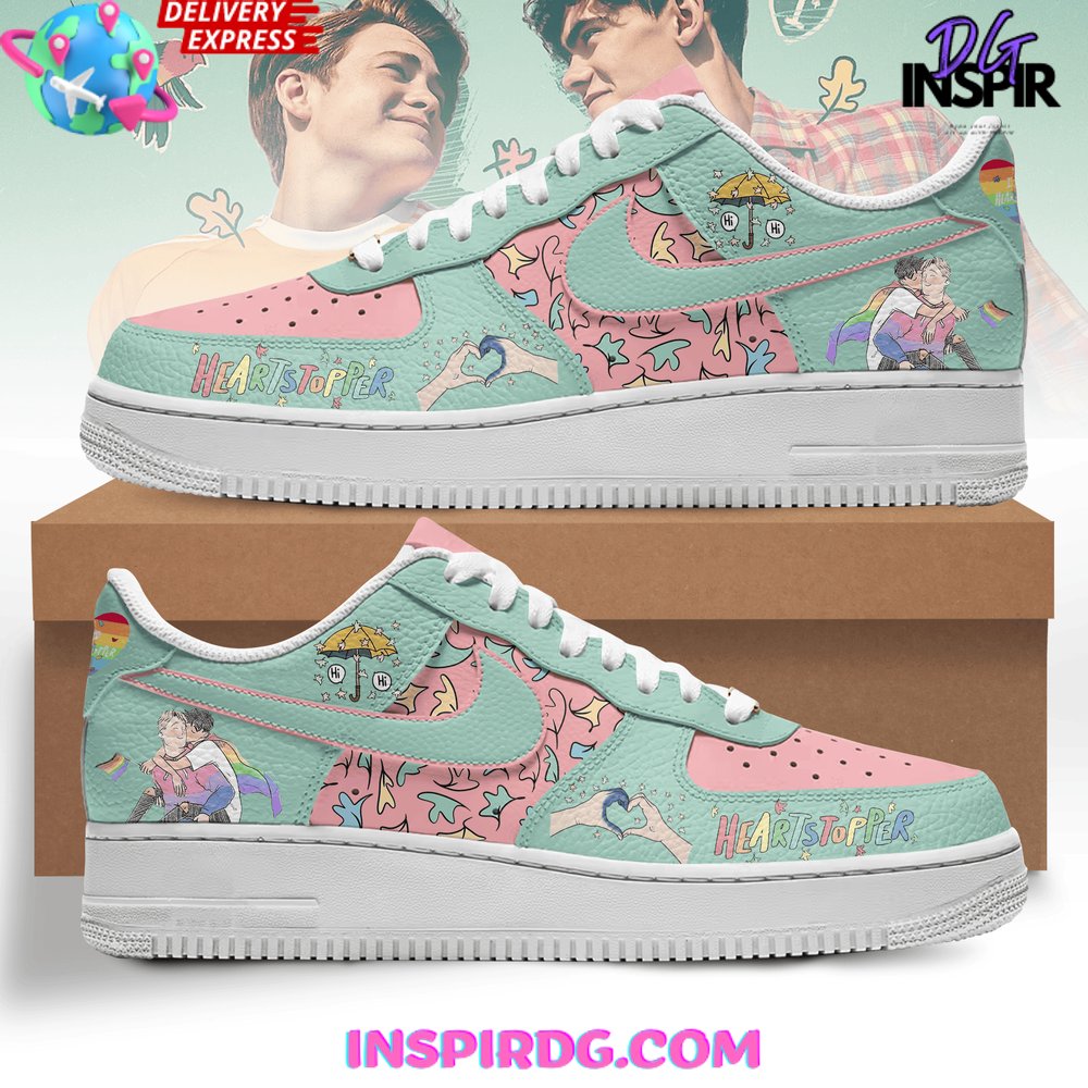 HEARTSTOPPER Limited Edition Air Force 1
