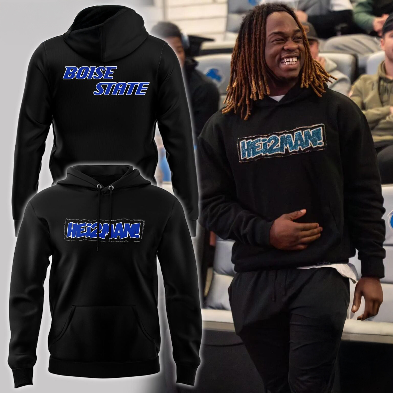 HEI2MAN Boise State Broncos Limited Edition Hoodie