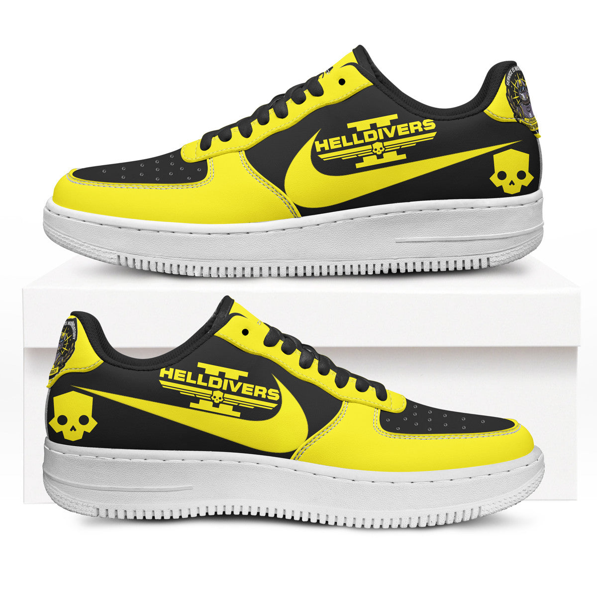 Helldivers Air Low-Top Sneakers Shoes For Men And Women