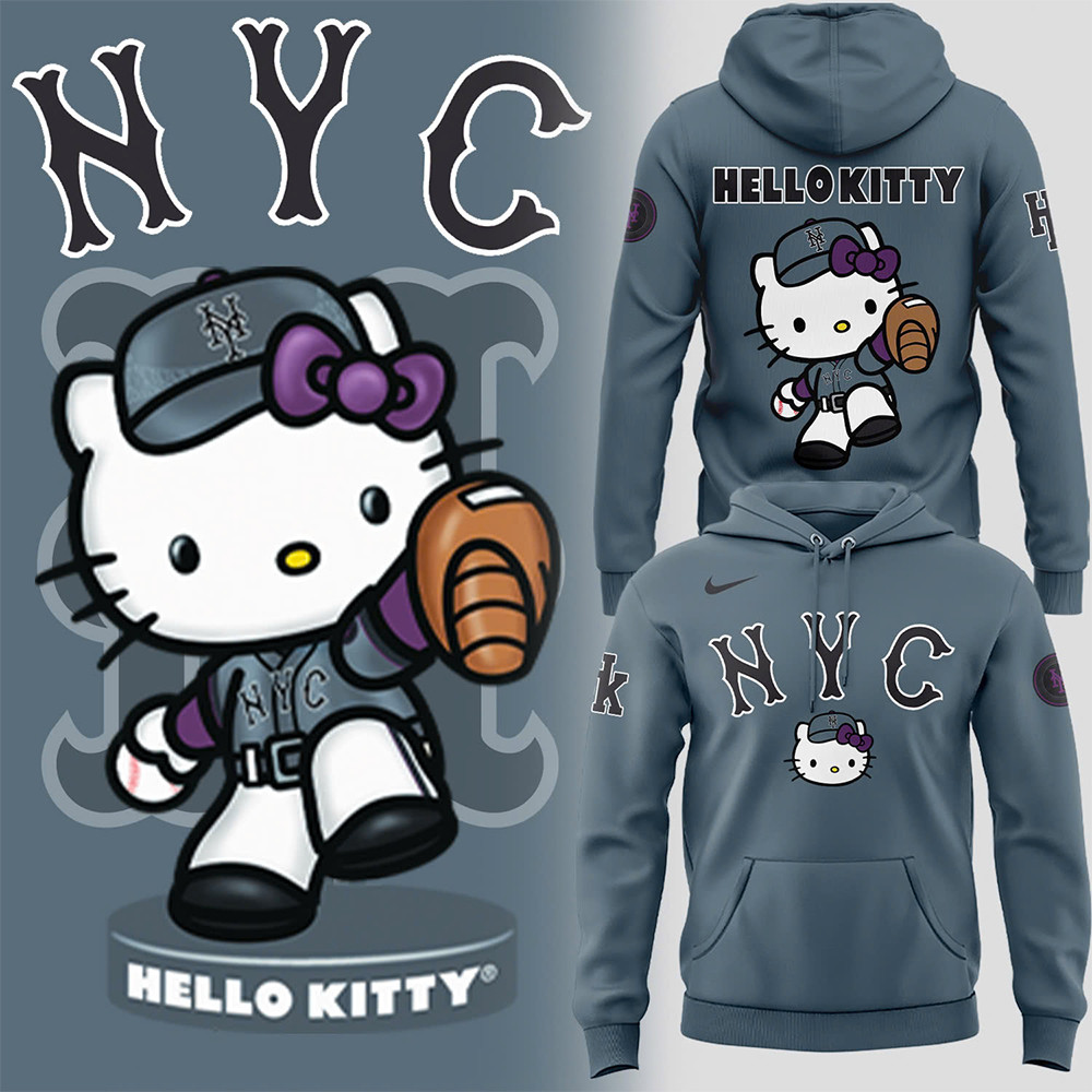 Hello Kitty New York Mets Hoodie Gift Ideas