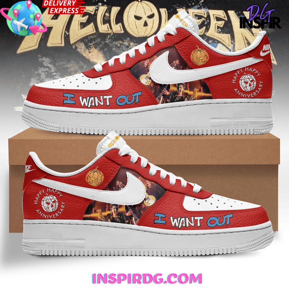 Helloween I Want Out Limited Edition Air Force 1