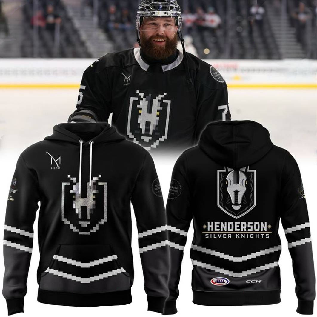 Henderson Silver Knights x Video Game 2025 Special Hoodie Gift Ideas For Hockey Lovers