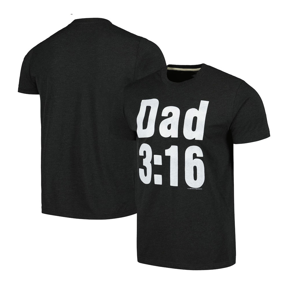 Homage Heather Charcoal Stone Cold Steve Austin Dad 3 16 T-Shirt Retirement Gift Ideas Oregontrailrvpk Shirt
