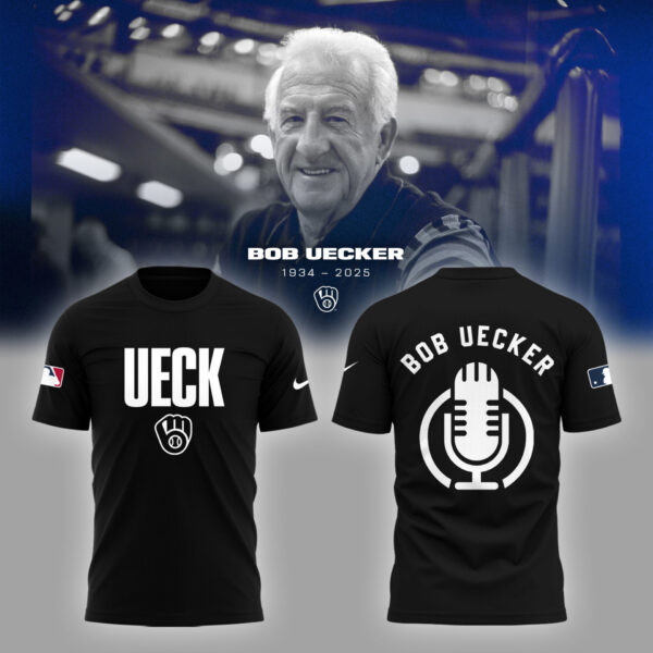Honoring The Legend Brewers Icon And Baseball Hall Of Famer Bob Uecker Black Shirt Oregontrailrvpk Shirt
