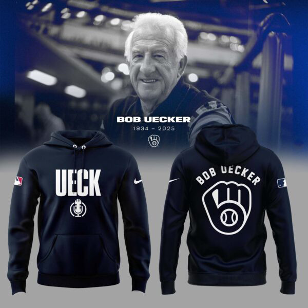 Honoring The Legend Brewers Icon And Baseball Hall Of Famer Bob Uecker Hoodie