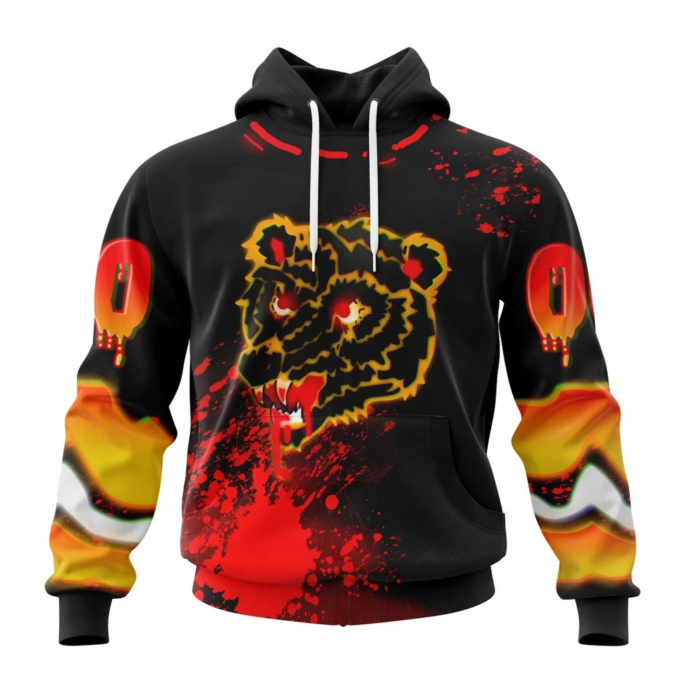 Hoodie Boston Bruins Specialized Jersey For Halloween Night All Over Print Hoodie Style 81771