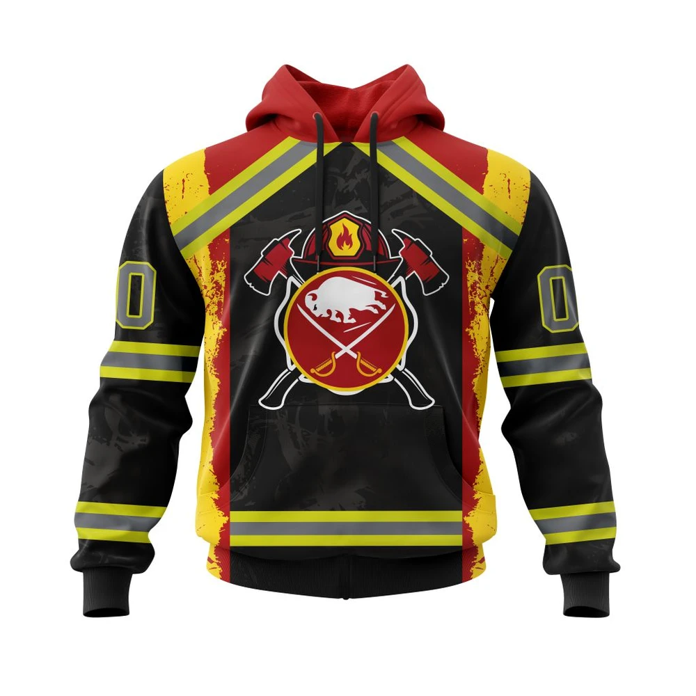 Hoodie Buffalo Sabres Honnor Firefighter All Over Print Hoodie Style 49433