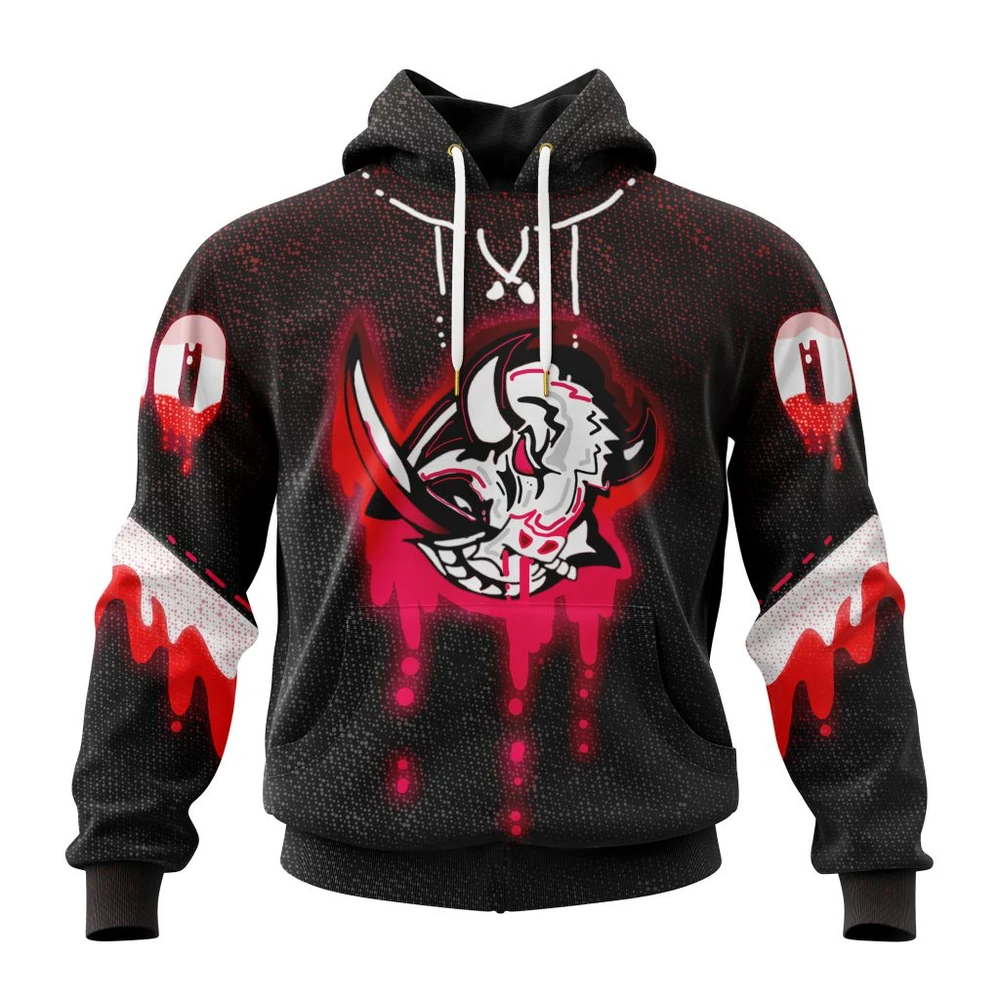 Hoodie Buffalo Sabres Specialized Jersey For Halloween Night All Over Print Hoodie Style 15194