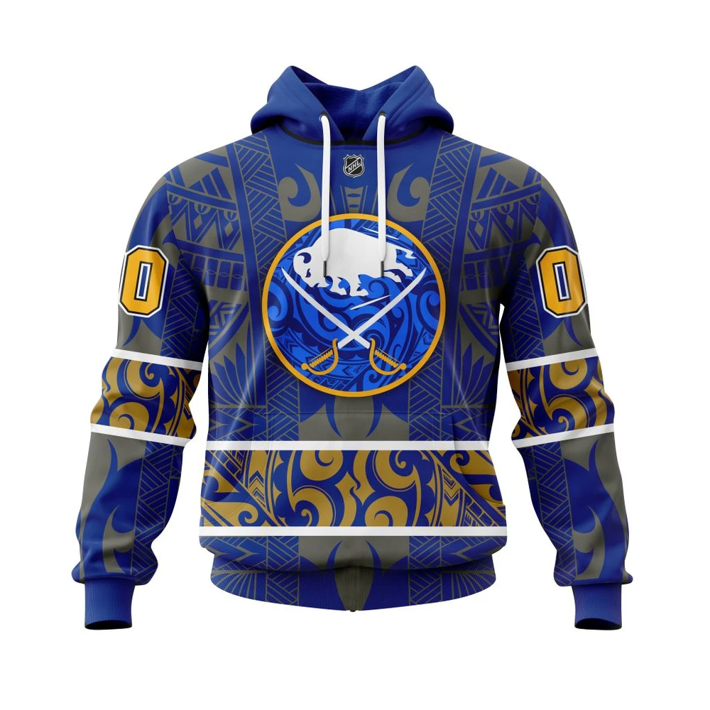 Hoodie Buffalo Sabres Specialized Native With Samoa Culture All Over Print Hoodie Style 34955