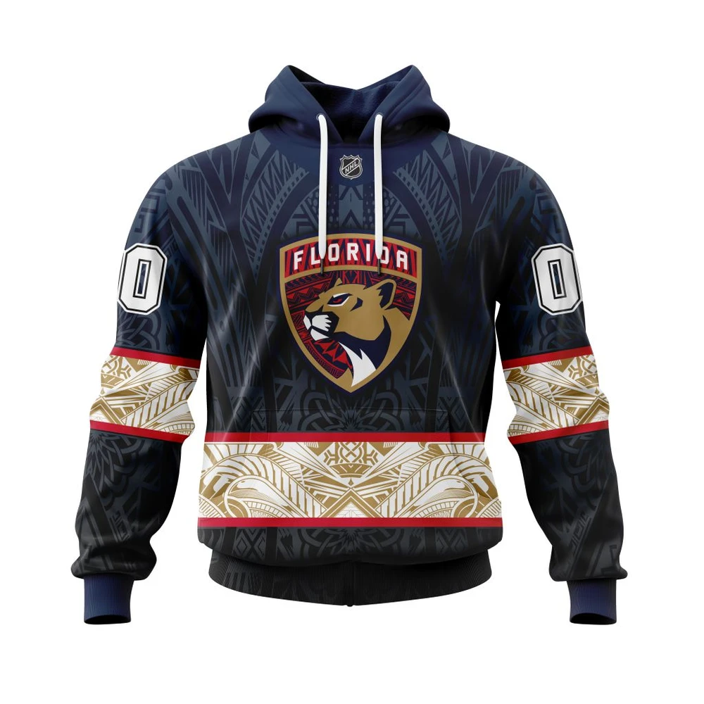 Hoodie Florida Panthers Specialized Native With Samoa Culture All Over Print Hoodie Style 70126