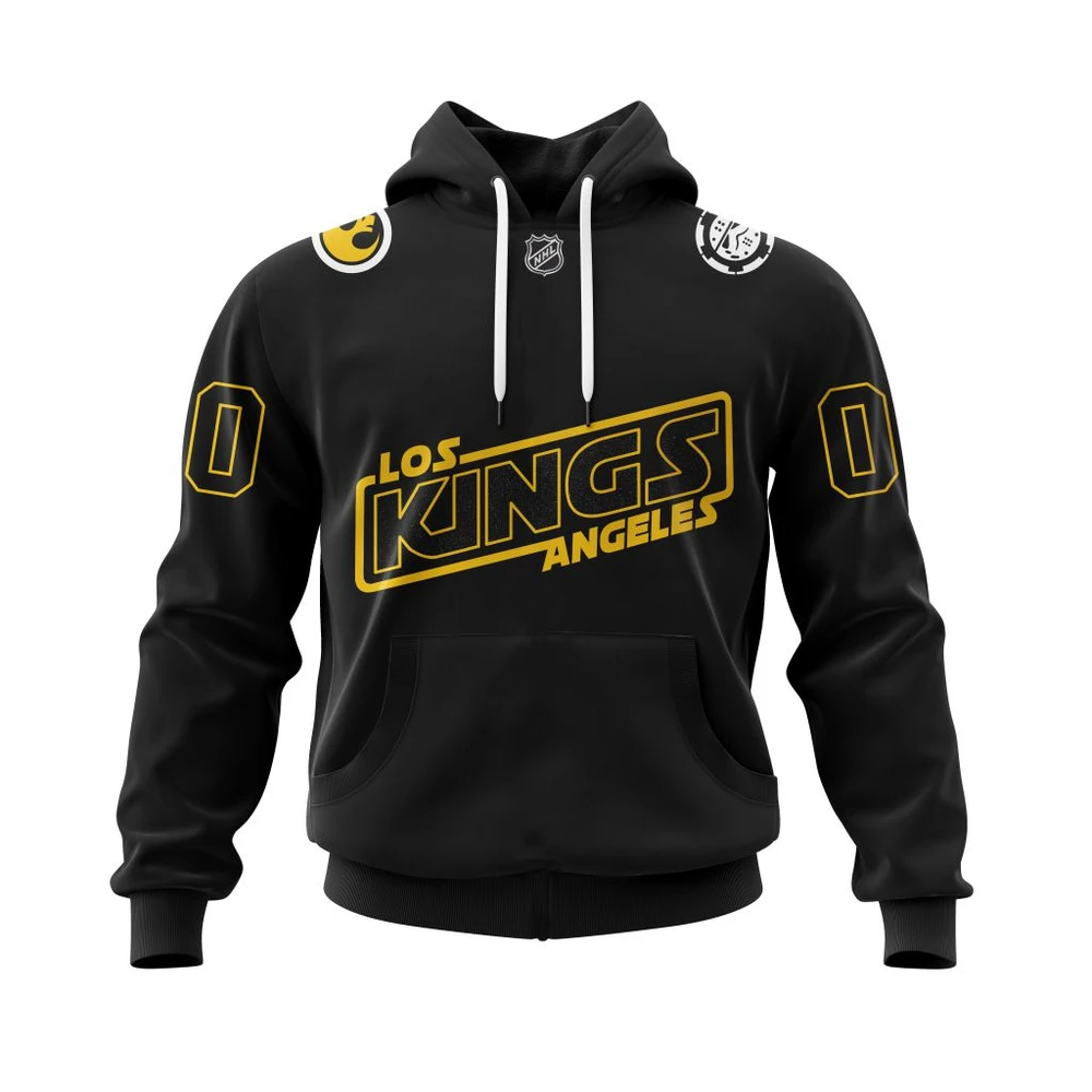 Hoodie Los Angeles Kings Specialized Star Wars May The 4Th Be With You All Over Print Hoodie Style 70041