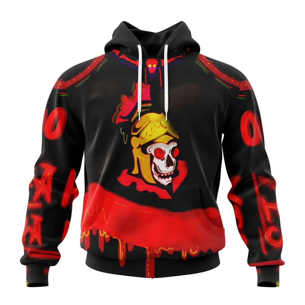Hoodie Ottawa Senators Specialized Jersey For Halloween Night All Over Print Hoodie Style 23940