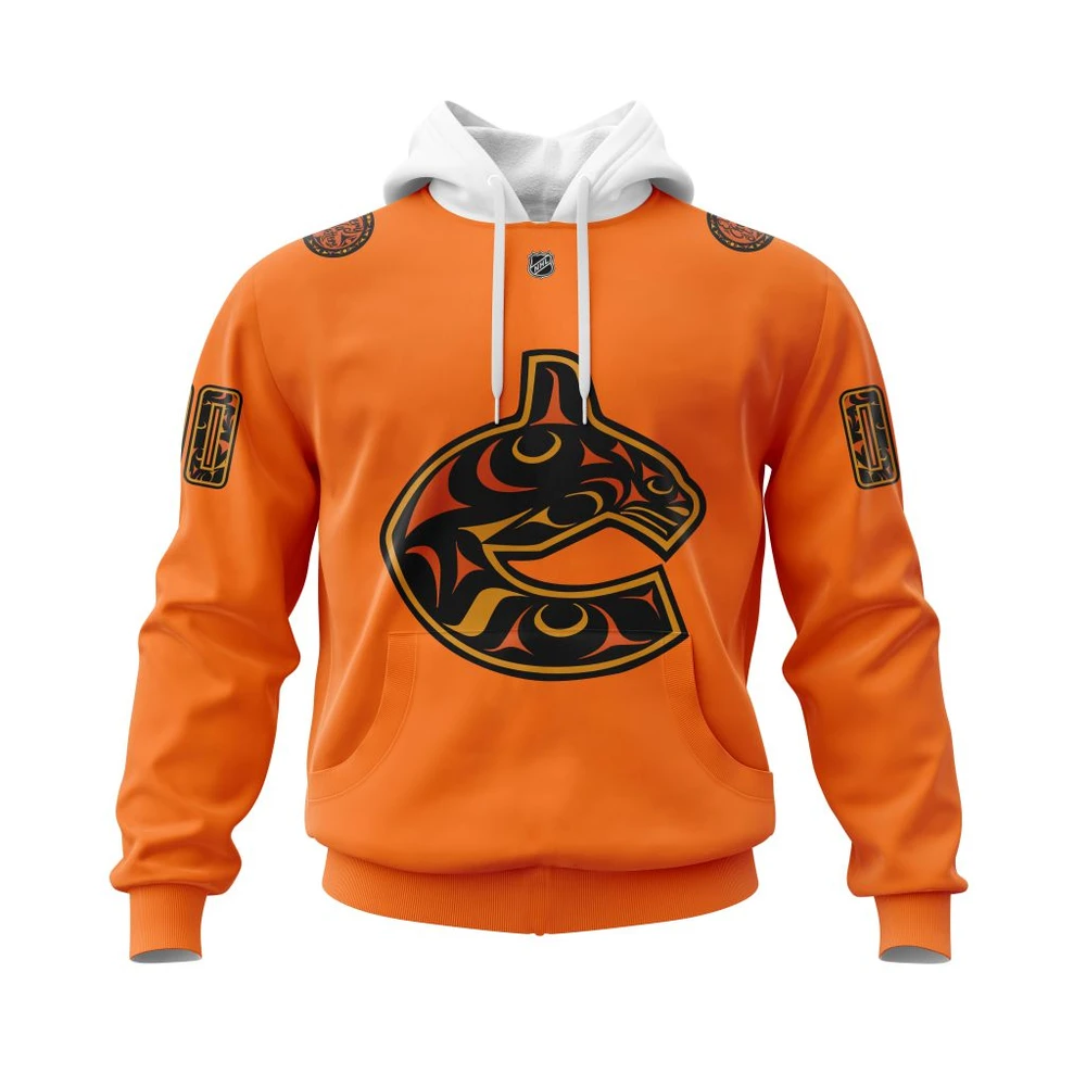 Hoodie Vancouver Canucks Specialized Every Child Matters All Over Print Hoodie Style 22583