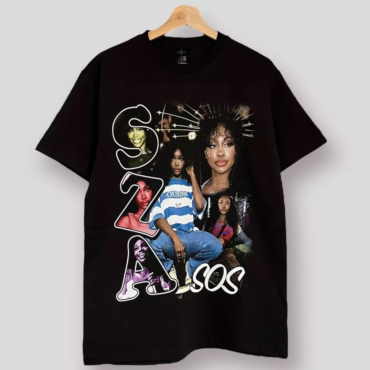 Hot SZA Singer Black Shirt Gift For Music Fan Oregontrailrvpk Shirt