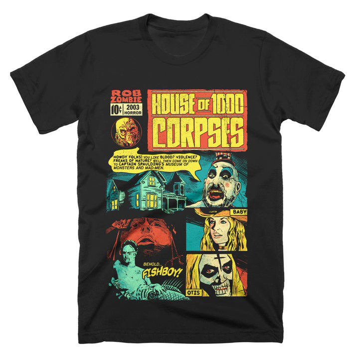 House Of 1000 Corpses Freaks Of Nature Shirt Gifts For Scary Movie Lovers Oregontrailrvpk Shirt
