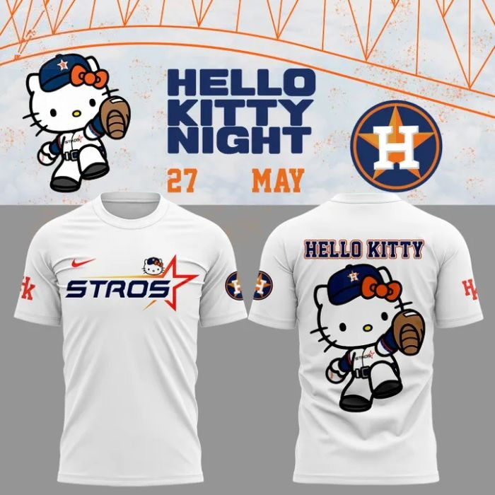 Houston Astros The Next Frontier City Connect Hello Kitty Shirt Oregontrailrvpk Shirt