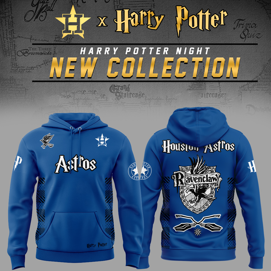 Houston Astros x Harry Potter Night Ravenclaw House Hoodie