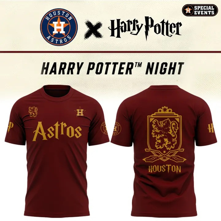 Houston Astros x Harry Potter Night T-Shirt Baseball Best Gifts For Astros Fans For Him Oregontrailrvpk Shirt
