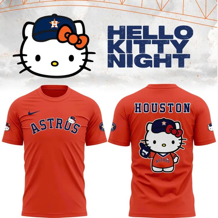 Houston Astros x Hello Kitty Night T-Shirt Cute Baseball Lover Fan Astros Gifts For Her Oregontrailrvpk Shirt