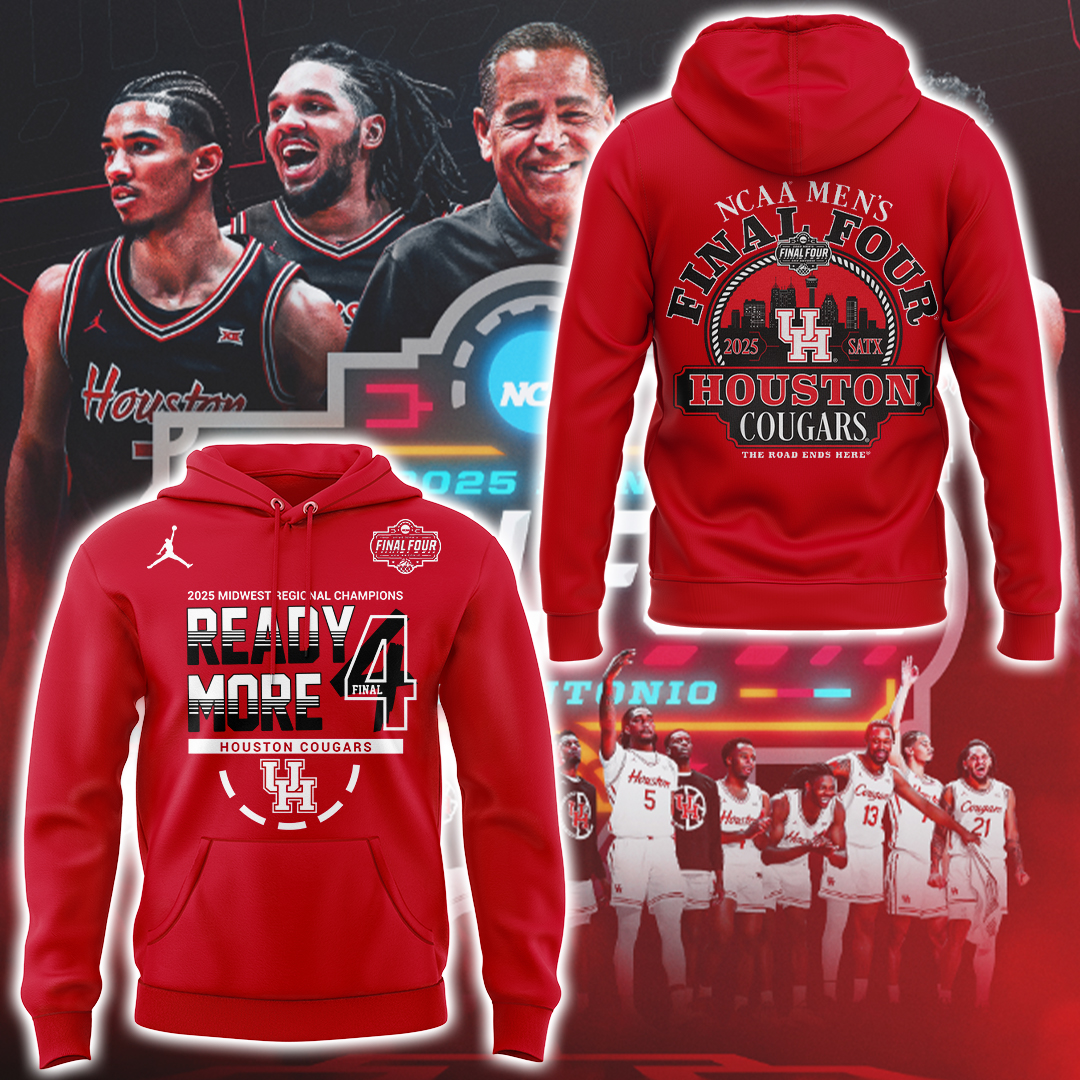 Houston Men's Hoops Final Four Hoodie Senior Night Gifts For Basketball Players