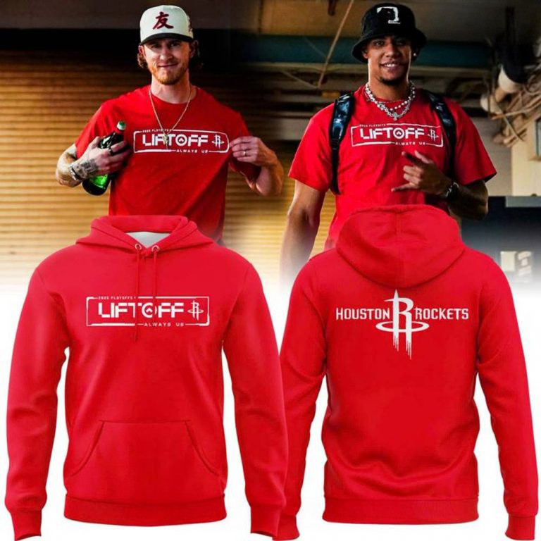 Houston Rockets LIFTOFF Special Edition Red Hoodie