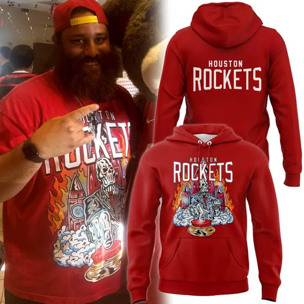 Houston Rockets NBA x Warren Lotas Special Hoodie Basketball