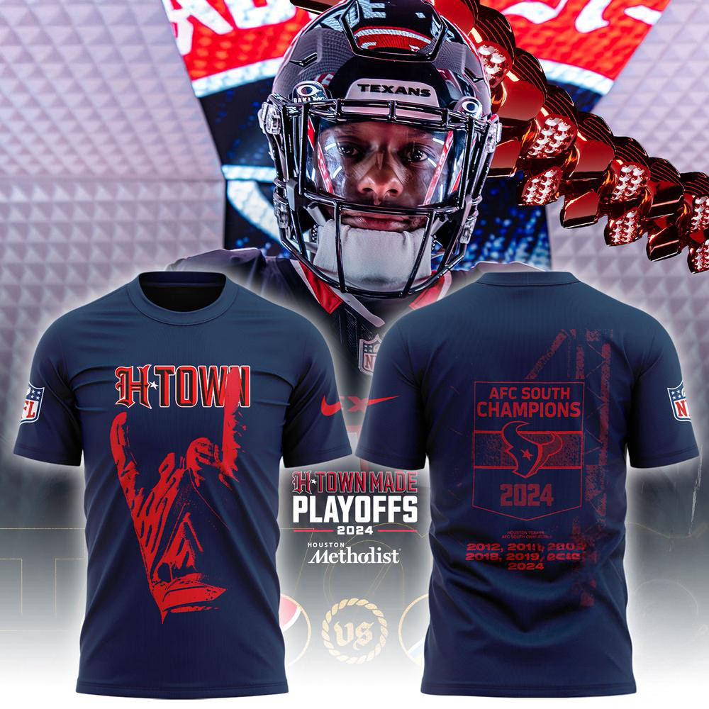 Houston Texans AFC South Champions 2025 Special New Shirt Football Lovers Gifts Oregontrailrvpk Shirt