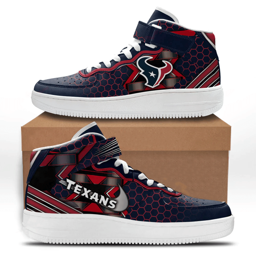 Houston Texans NFL Air Low-Top Sneakers Shoes For Men And Women