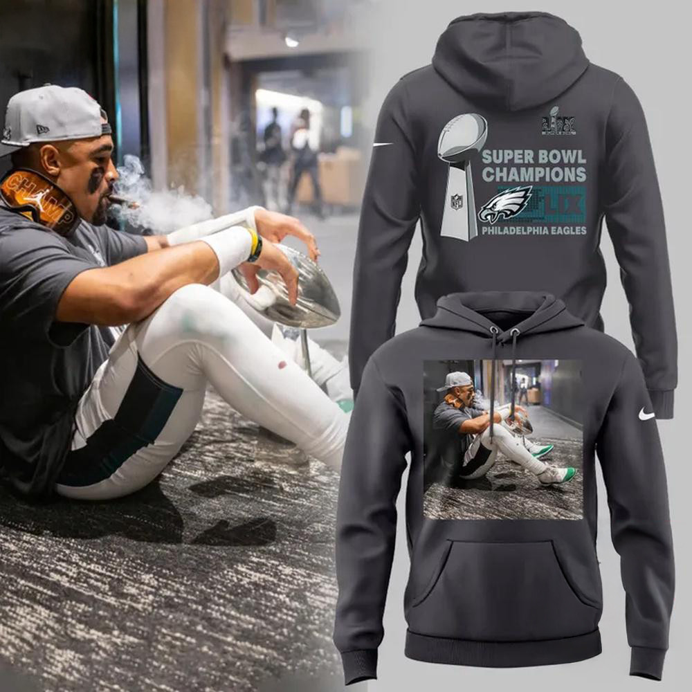 Hurts Philadelphia Eagles Super Bowl LIX MPV Graphic Hoodie Gift For Football Fan