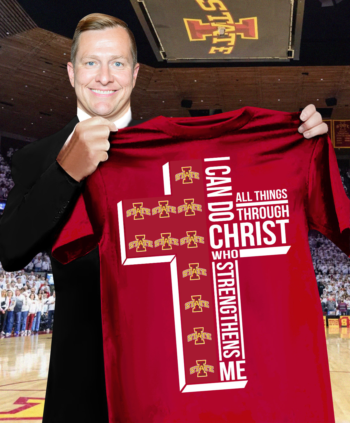 I Can Do All Things Through Christ Who Strengthens Me Cyclones T-Shirt Basketball Oregontrailrvpk Shirt