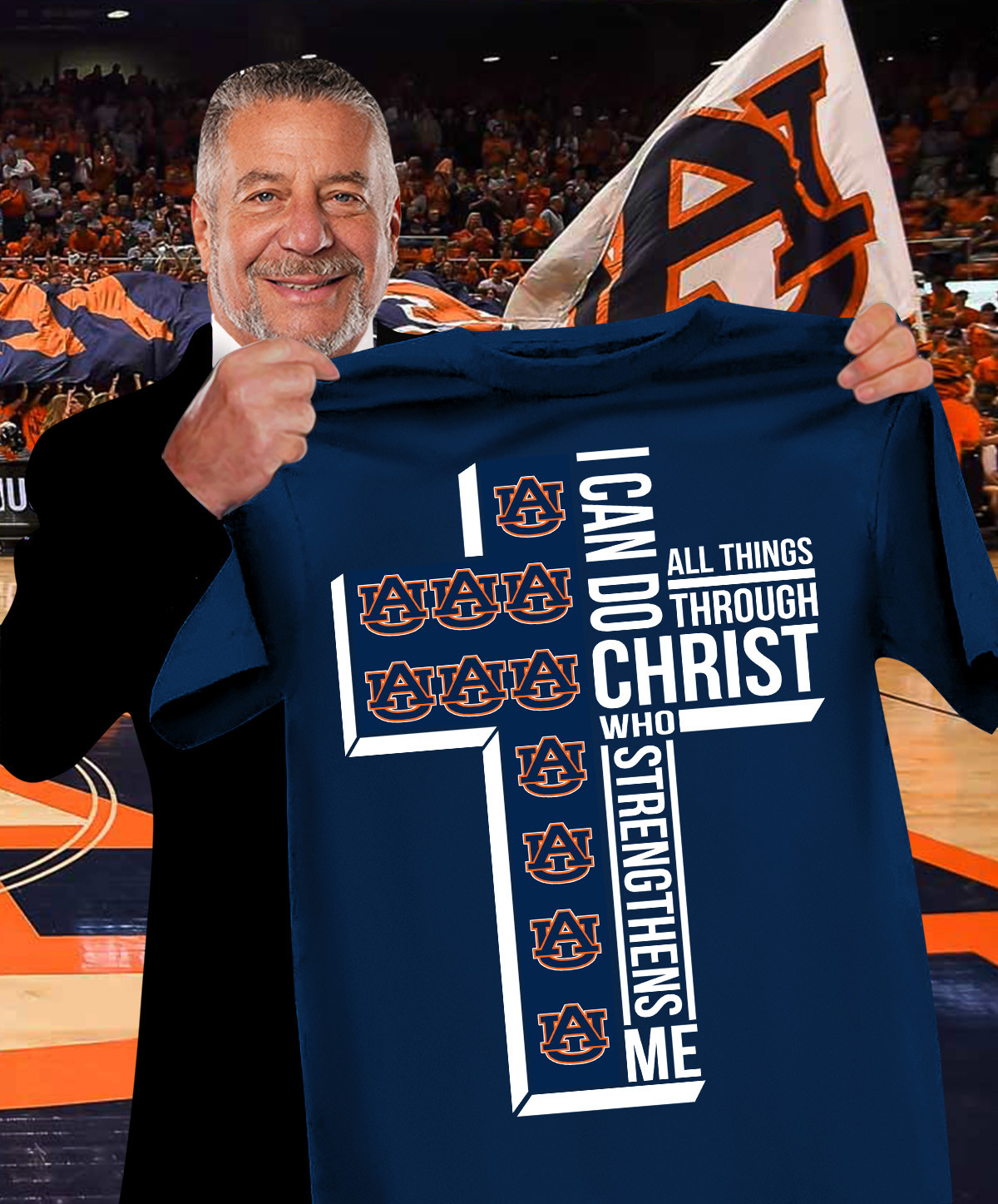 I Can Do All Things Through Christ Who Strengthens Me T-Shirt Auburn Football Gifts Oregontrailrvpk Shirt
