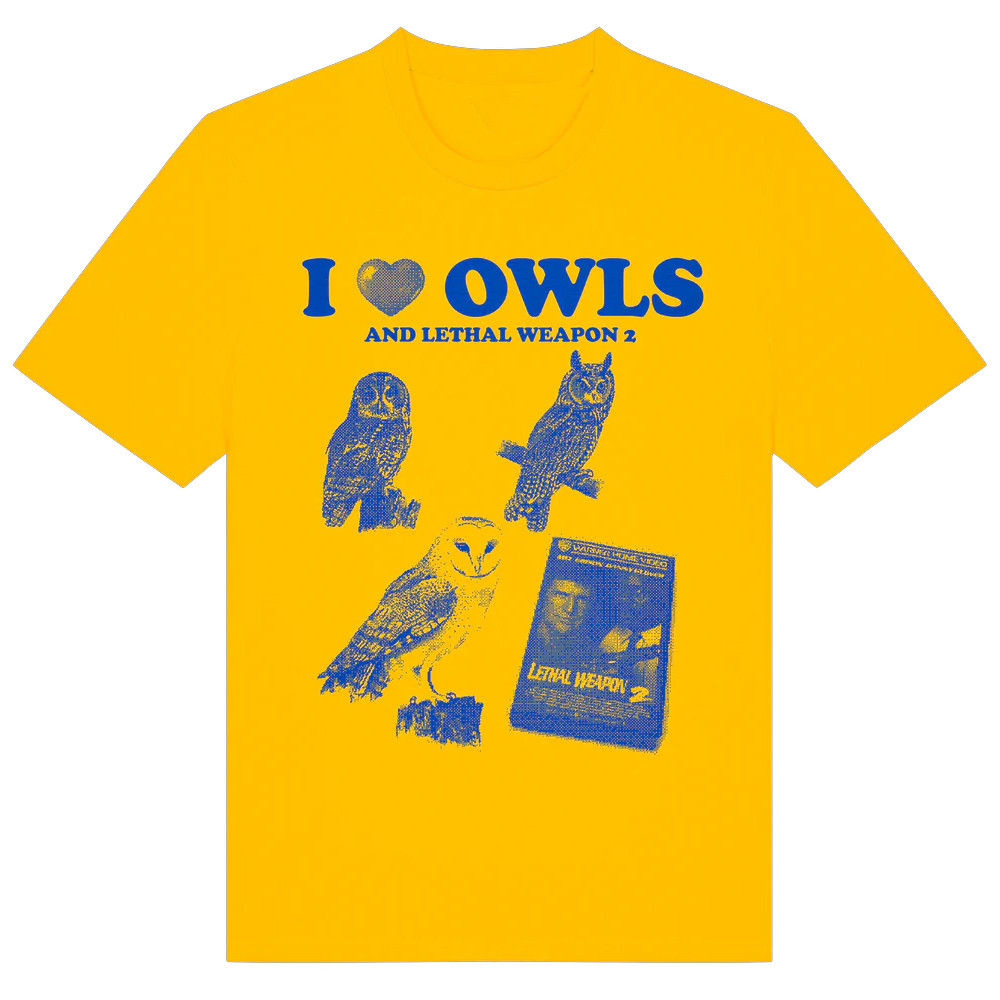 I Love Owls And Lethal Weapon 2 T-Shirt Father's Day Gifts For Son In Law Oregontrailrvpk Shirt