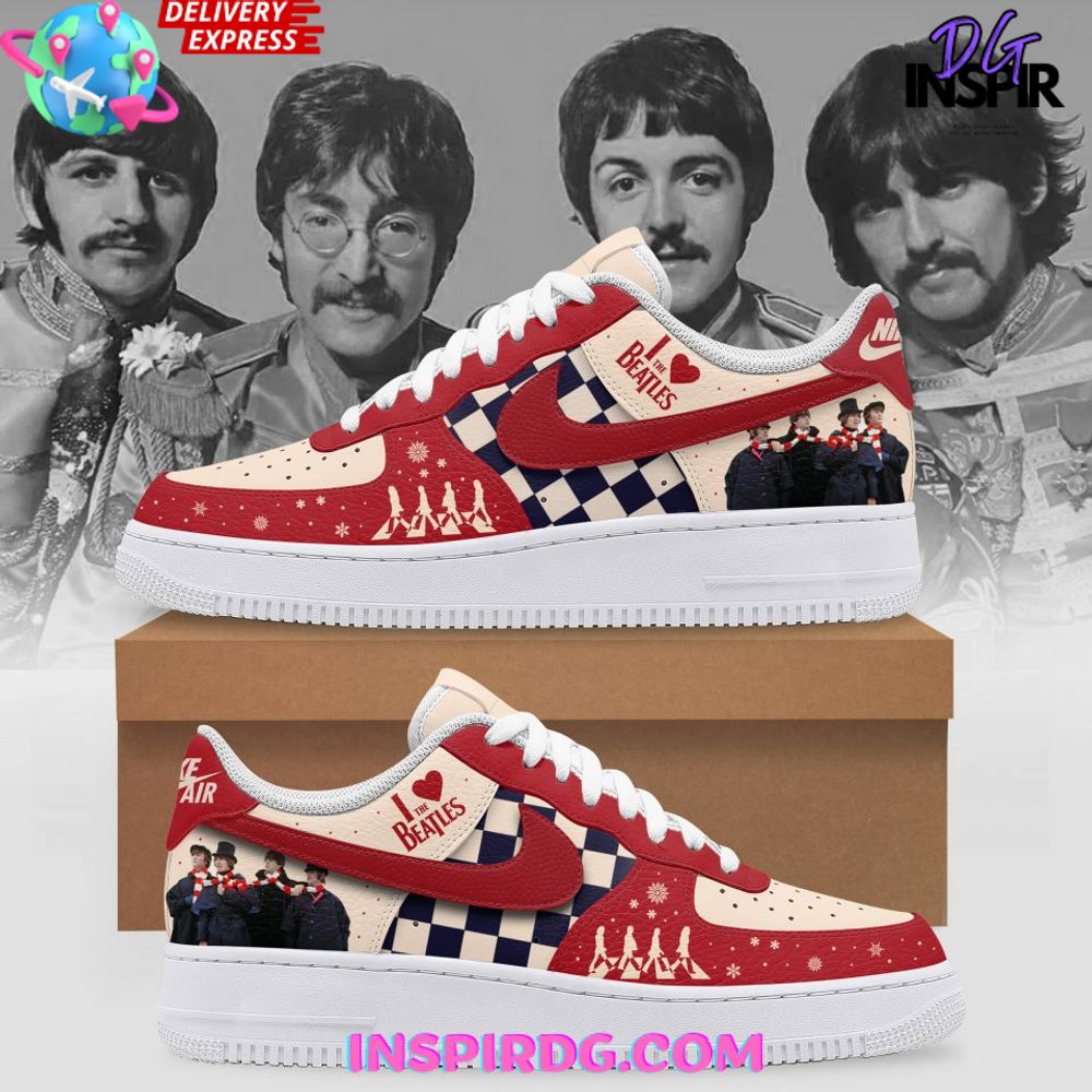 I Love The Beatles Limited Edition Air Force 1